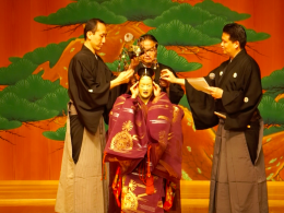 Noh at kimono collection